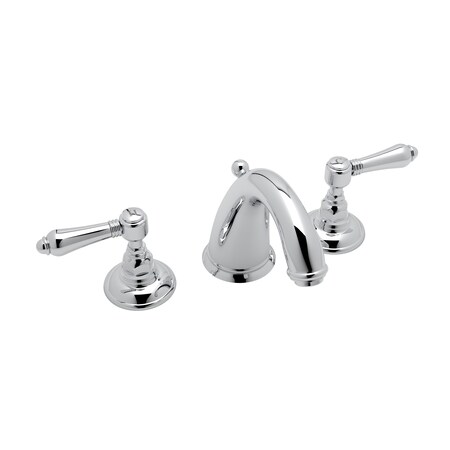 Rohl Italian Bath San Julio Widespread Lavatory In Polished Chrome A2108LMAPC-2